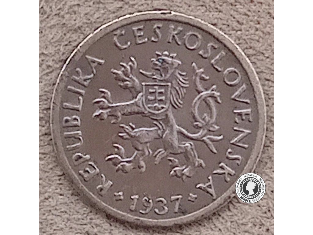 10 halier - 1.ČSR - 1937