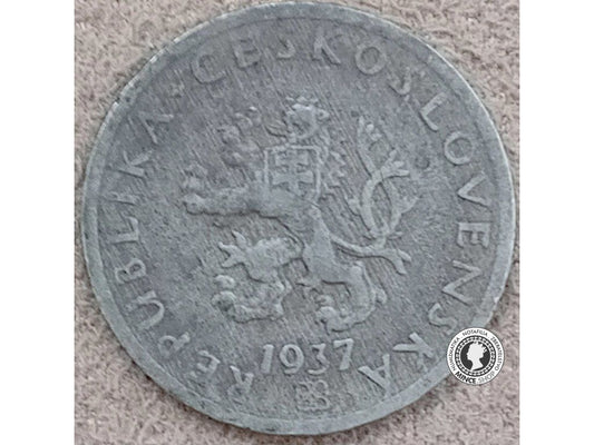 20 halier - 1.ČSR - 1937