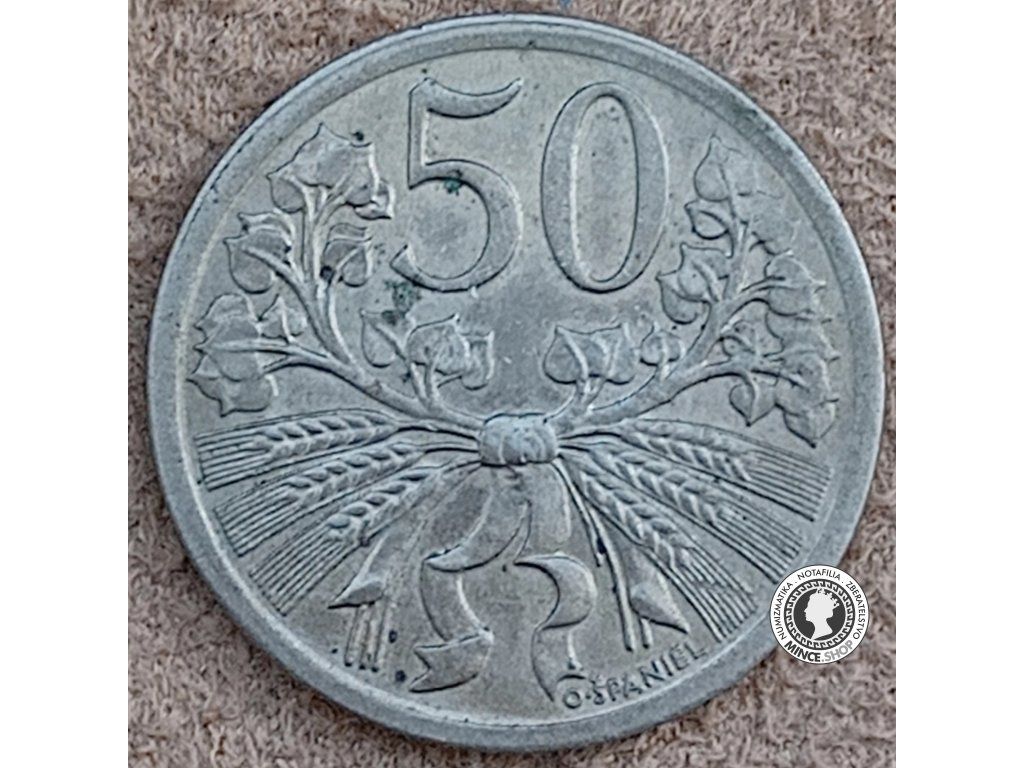 50 halier - 1.ČSR - 1931