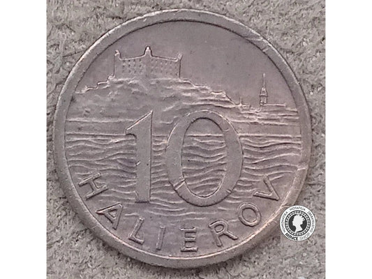 10 halier - Slovenský Štát - 1939