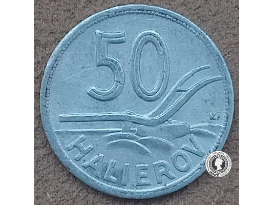 50 halier - Slovenský Štát - 1943