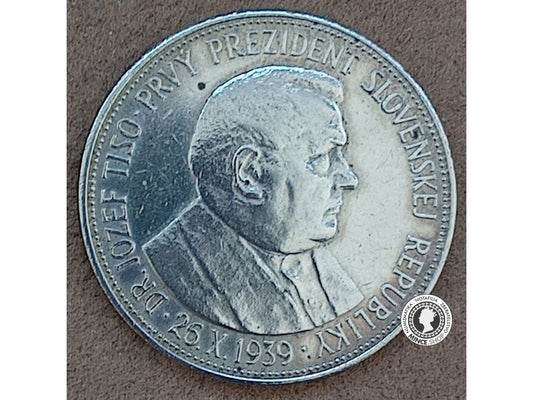 20 koruna - Slovenský Štát - 1939 - Dr. Jozef Tiso