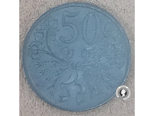 50 halier - Protektorát Čechy a Morava - 1942