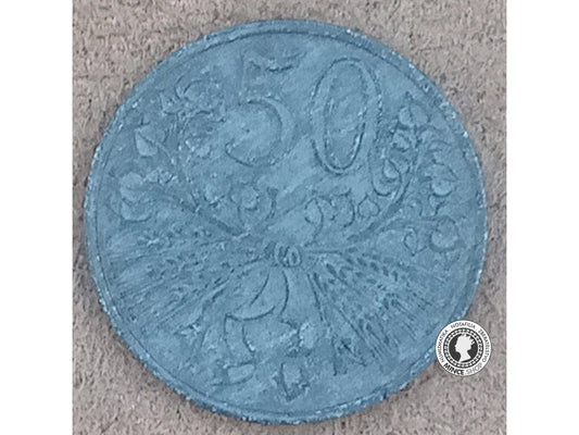 50 halier - Protektorát Čechy a Morava - 1944