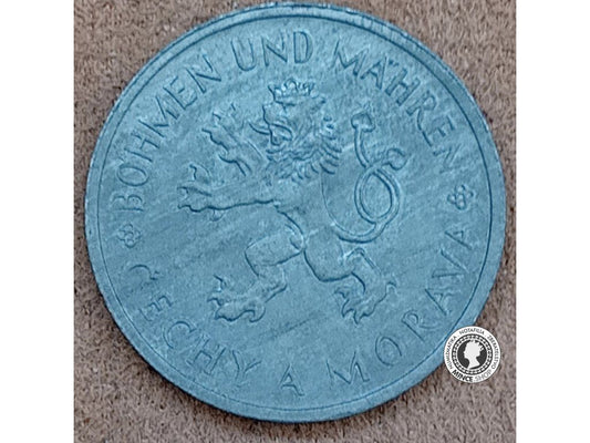 1 koruna - Protektorát Čechy a Morava - 1943