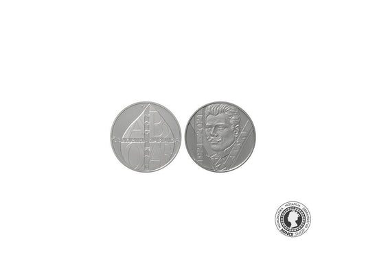 200 Kč - Pamätná strieborná minca PROOF - 100.výročie smrti Jana Janského - 2021