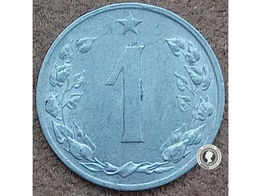 1 halier - Česko-Slovensko - 1954