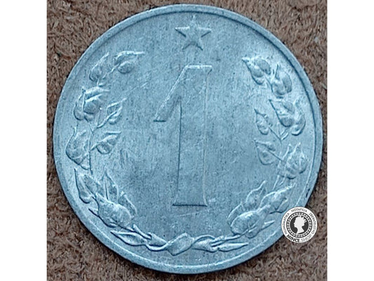 1 halier - Česko-Slovensko - 1957