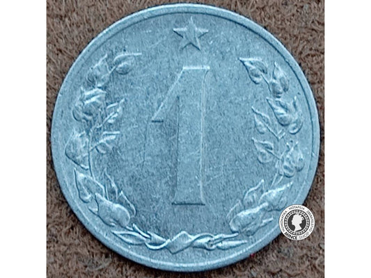 1 halier - Česko-Slovensko - 1958