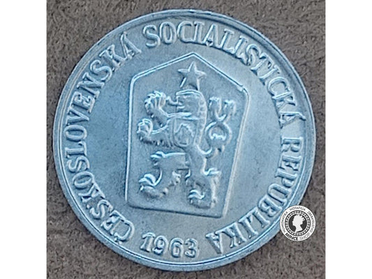 1 halier - Česko-Slovensko - 1963
