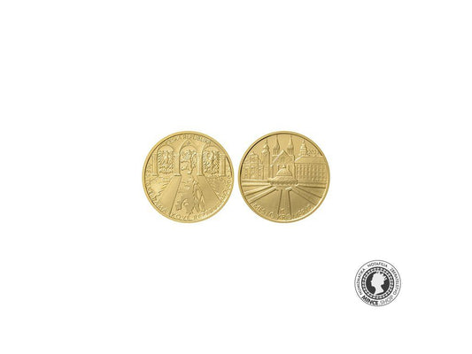 5000 Kč - Pamätná zlatá minca PROOF - Mesto Kroměříž