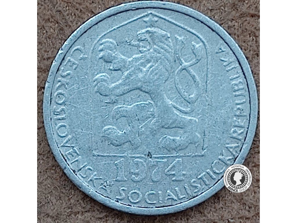 10 halier - Česko-Slovensko - 1974