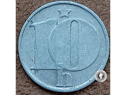 10 halier - Česko-Slovensko - 1974