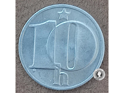 10 halier - Česko-Slovensko - 1976