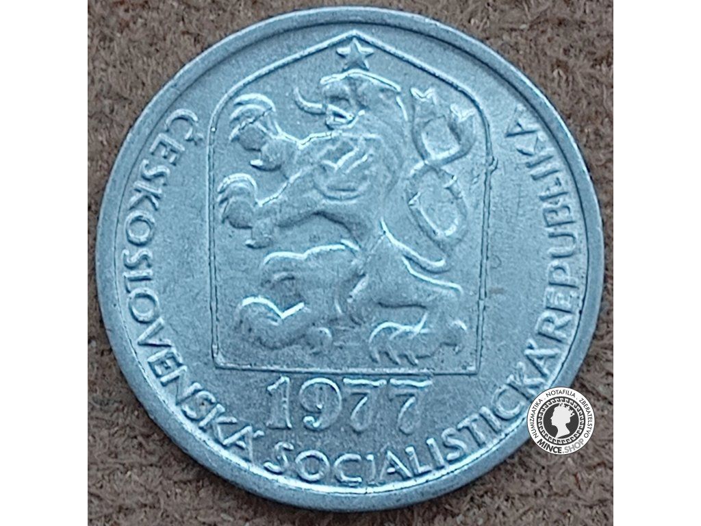 10 halier - Česko-Slovensko - 1977