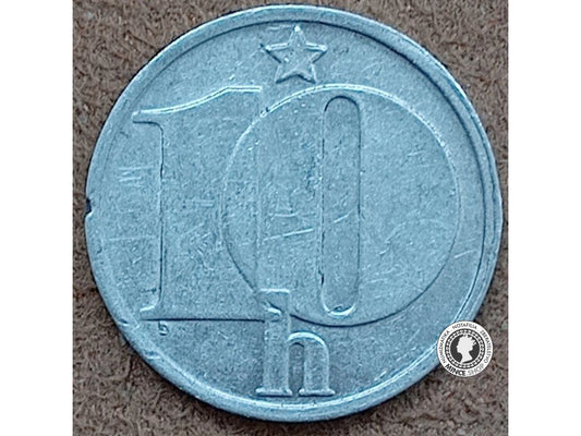 10 halier - Česko-Slovensko - 1981