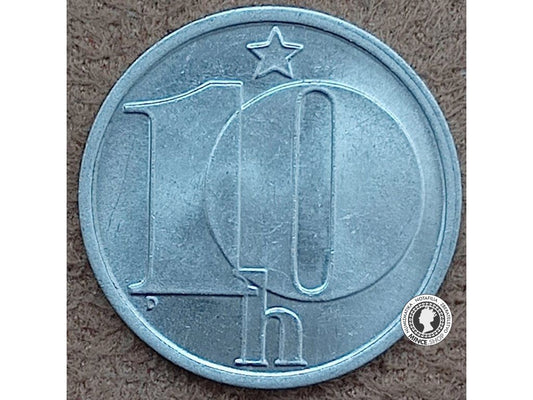 10 halier - Česko-Slovensko - 1982