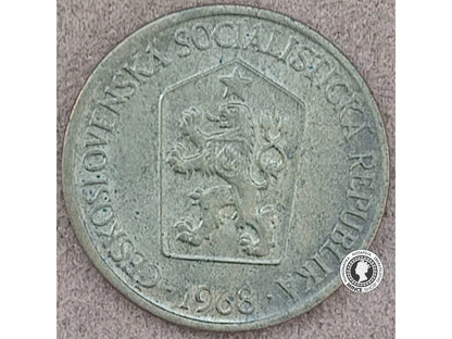 1 koruna - Česko-Slovensko - 1968