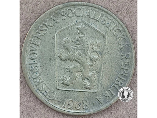 1 koruna - Česko-Slovensko - 1968