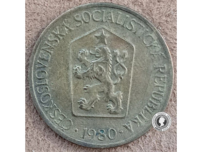 1 koruna - Česko-Slovensko - 1980