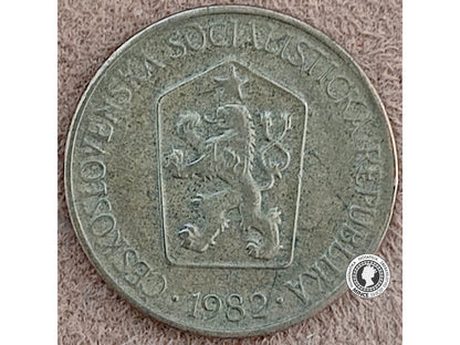 1 koruna - Česko-Slovensko - 1982