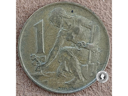 1 koruna - Česko-Slovensko - 1982
