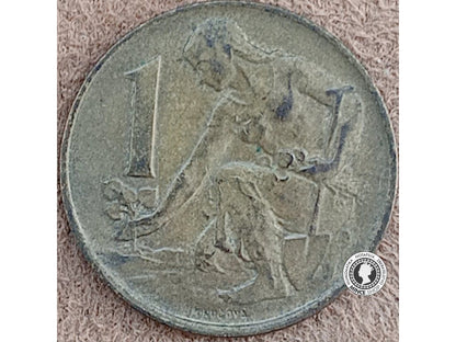 1 koruna - Česko-Slovensko - 1983