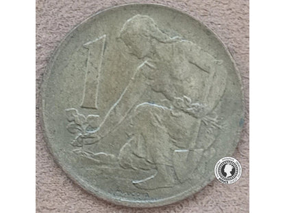 1 koruna - Česko-Slovensko - 1984