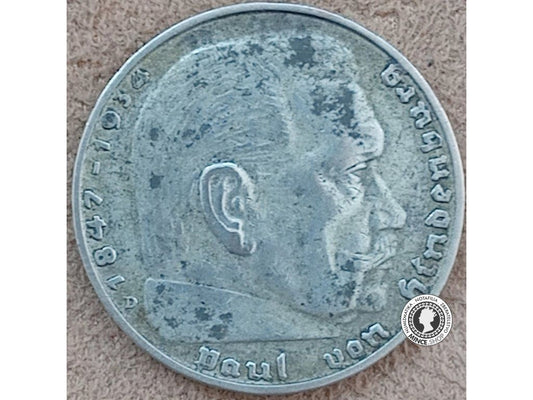 2 marka - Nemecko - Tretia Ríša - 1936 D