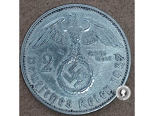 2 marka - Nemecko - Tretia Ríša - 1937 A