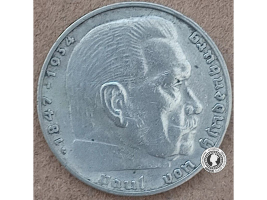 2 marka - Nemecko - Tretia Ríša - 1938 G