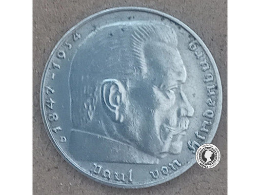 2 marka - Nemecko - Tretia Ríša - 1939 D