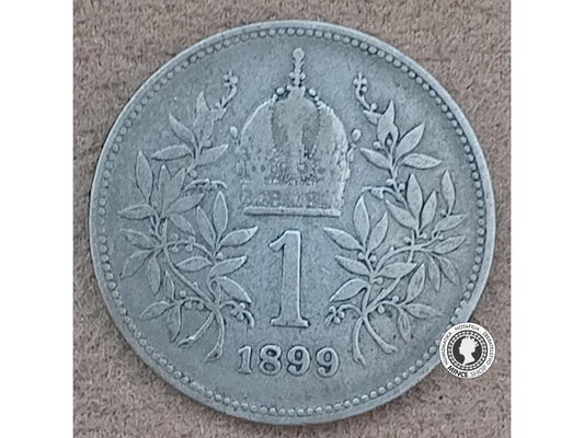1 koruna - Rakúsko-Uhorsko - 1899