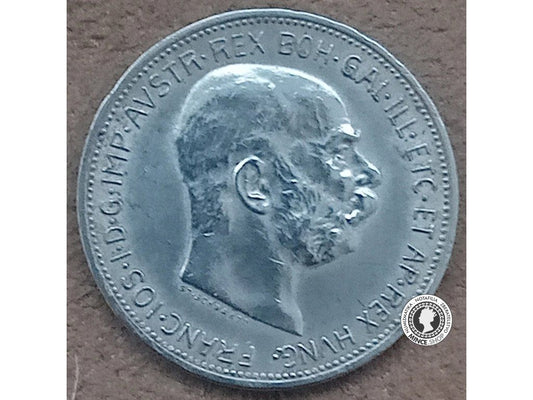 2 koruna - Rakúsko-Uhorsko - 1912