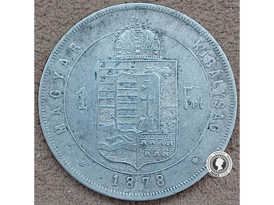 1 forint - Rakúsko-Uhorsko - 1878