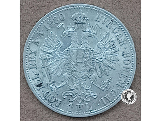 1 florin - Rakúsko-Uhorsko - 1880