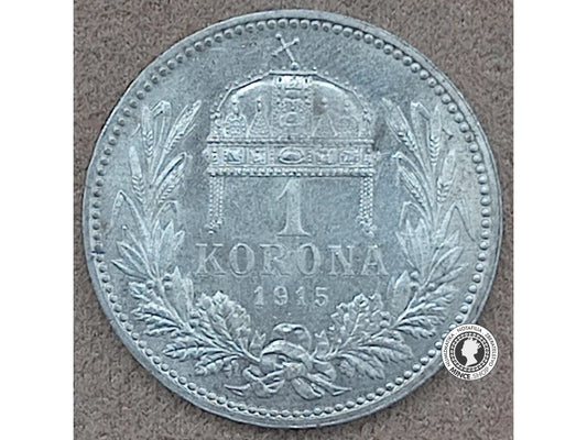 1 korona - Rakúsko-Uhorsko - 1915