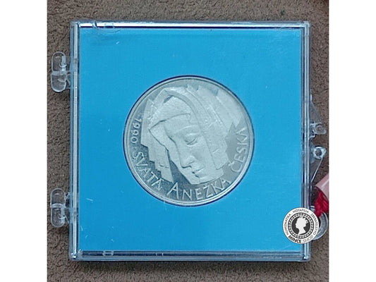 50 Kčs/1990 - Anežka Česká - PROOF