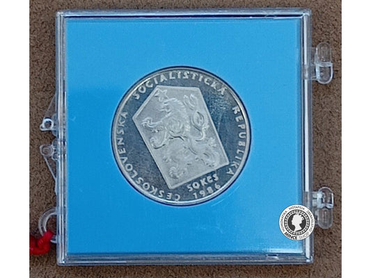50 Kčs/1986 - Český Krumlov - PROOF