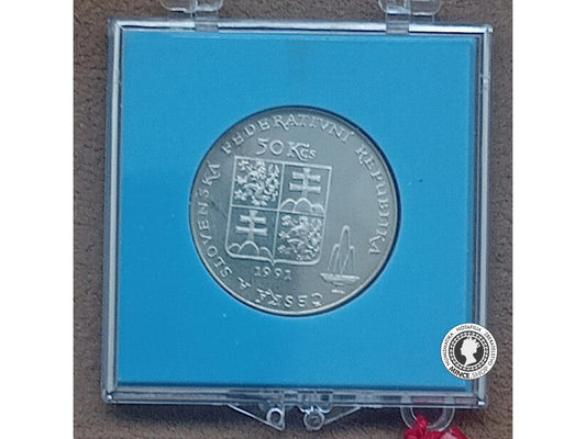 50 Kčs/1991 - Karlovy Vary - PROOF