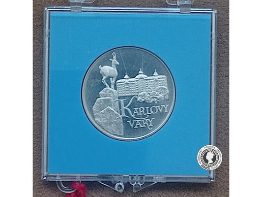 50 Kčs/1991 - Karlovy Vary - PROOF