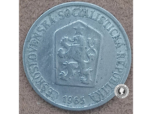 10 halier - Česko-Slovensko - 1965