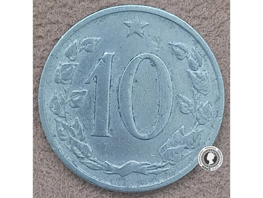 10 halier - Česko-Slovensko - 1965
