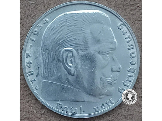 2 marka - Nemecko - Tretia Ríša - 1939 G