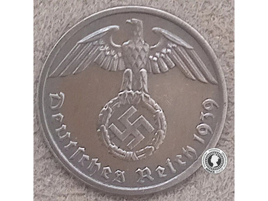 1 reichspfennig - Nemecko - Tretia Ríša - 1939 A