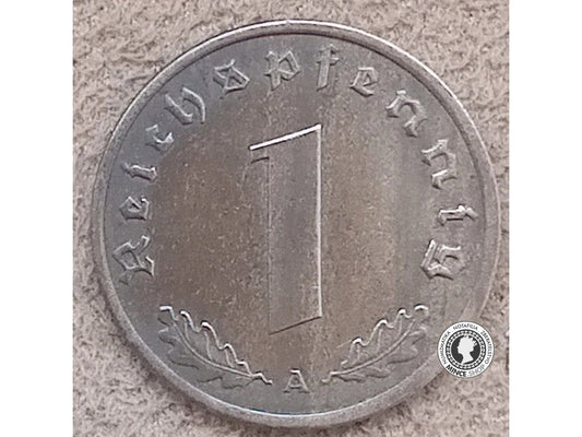 1 reichspfennig - Nemecko - Tretia Ríša - 1937 A