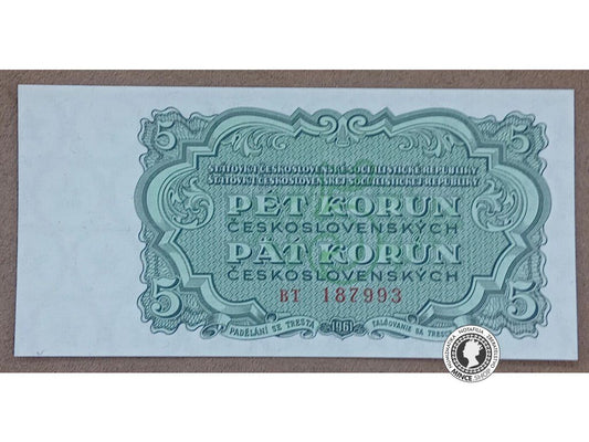 5 Korún - 1961 - ČSSR - UNC