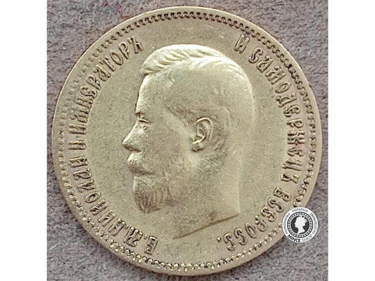 10 rubeľ - Cárske Rusko - 1900