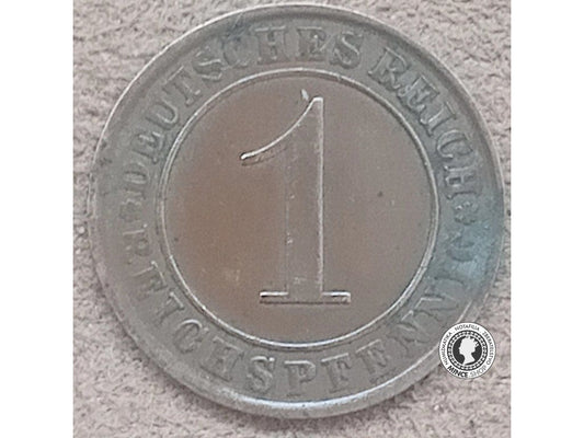1 reichspfennig - Nemecko - Weimarská Republika / Tretia Ríša - 1932 A