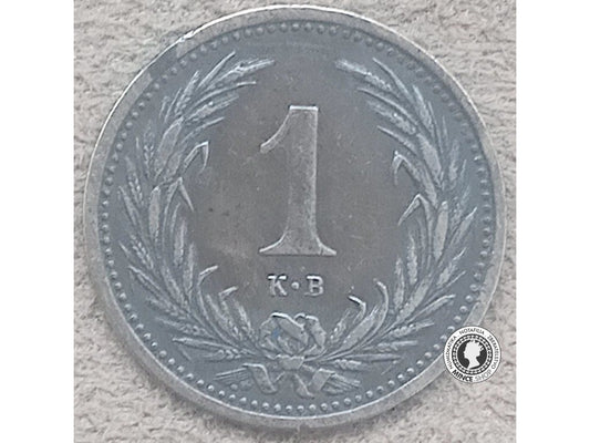 1 filler - Rakúsko-Uhorsko - 1900